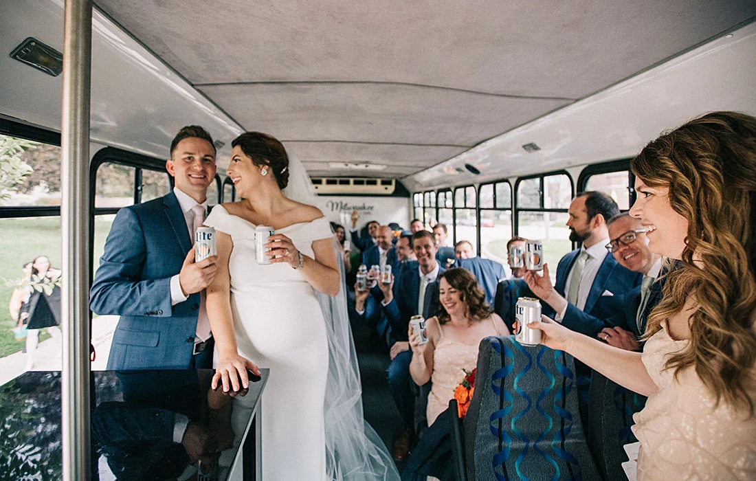 Wedding bus Service 01