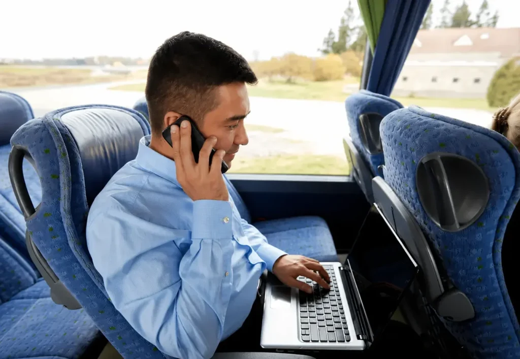 corporate bus