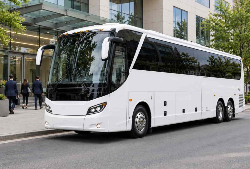 charter bus for corporate events